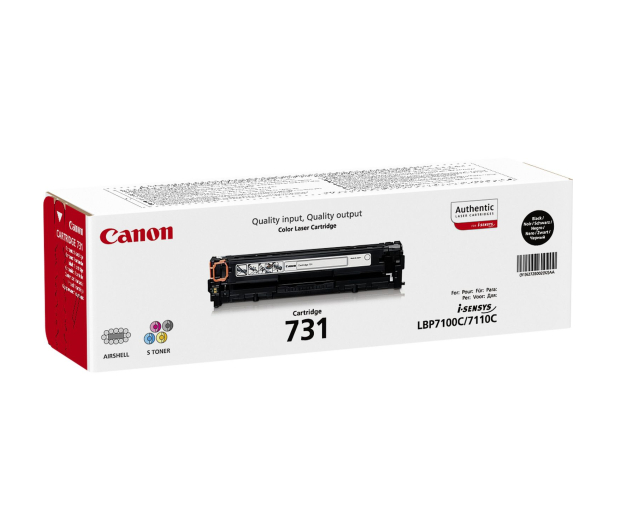 Canon CRG-731BK black 1400str. - 246210 - zdjęcie 2